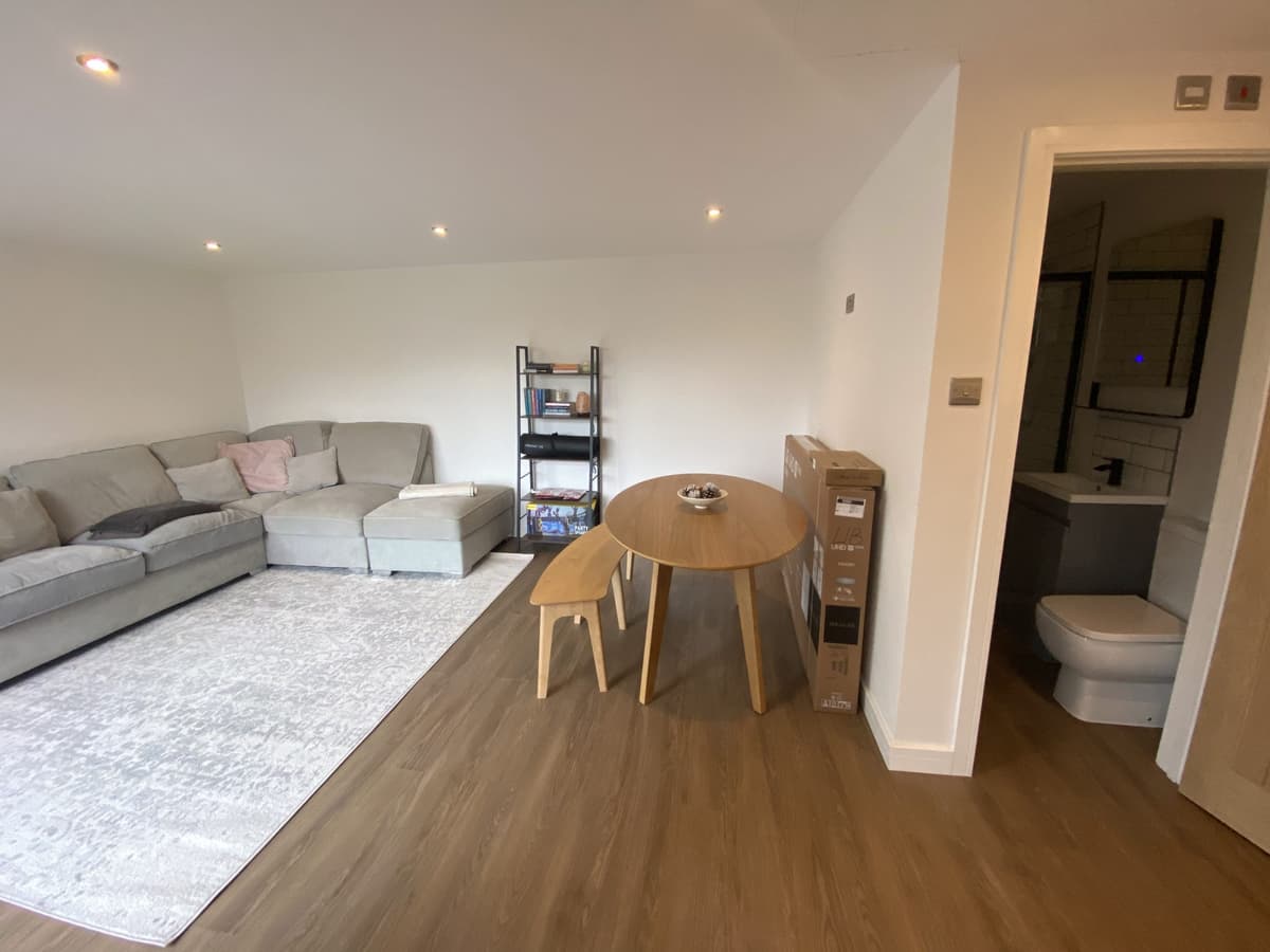 Completed one bedroom annexe in Sevenoaks