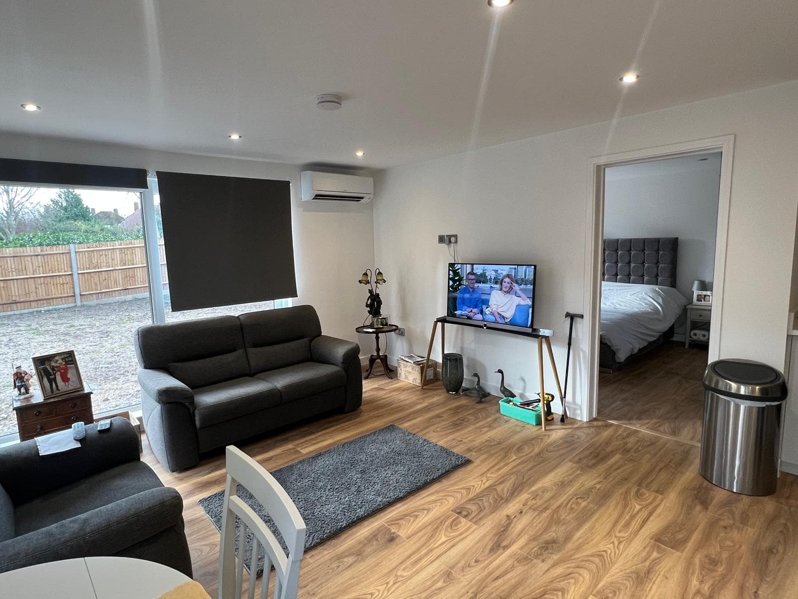 Open plan living space