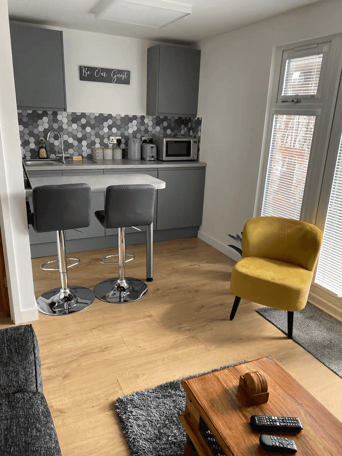 Studio annexe kitchen area