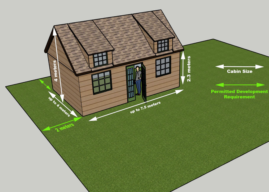 Tiny home illustrating UK